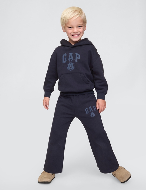 Gap × Disney Baby Vintage Soft Mickey Mouse Logo Sweatpants