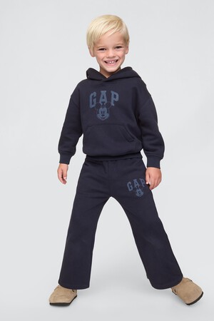 Gap × Disney Baby Vintage Soft Mickey Mouse Logo Sweatpants