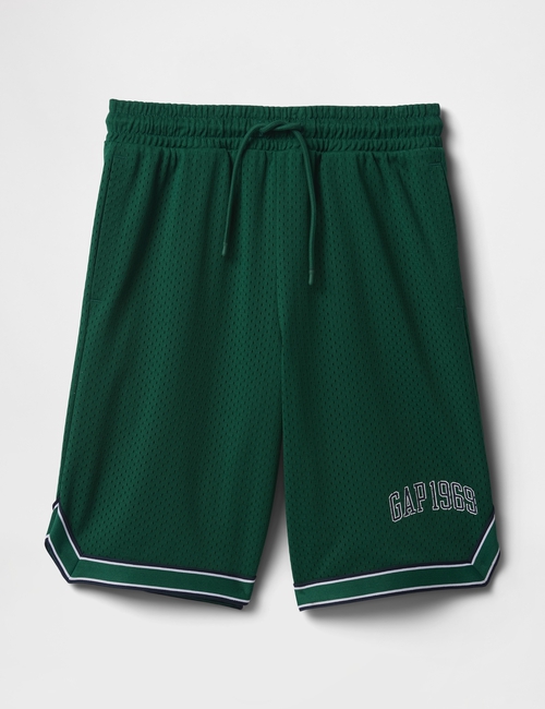 Kids GapFit 8.5" Mesh Pull-On Shorts