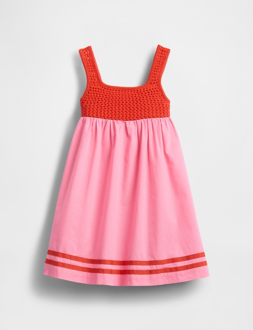 Baby & Toddler Crochet-Yoke Dress