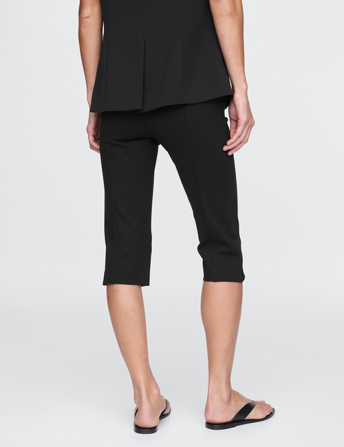 High Rise Ponte Capris