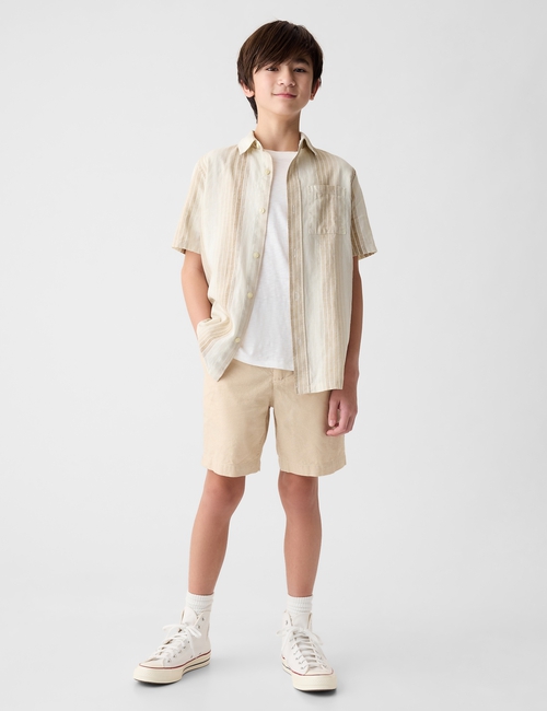 Kids Linen-Cotton Shirt