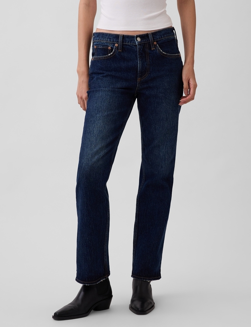 RELAXED STRAIGHT DK MOONDEW