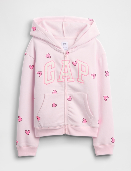 Kids Relaxed Gap Logo Zip Hoodie