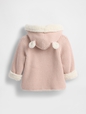 Baby Sherpa-Lined Cardigan