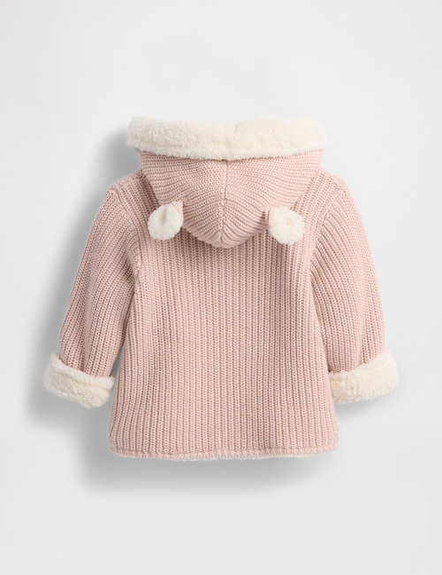 Baby Sherpa-Lined Cardigan