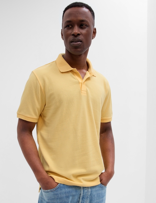 Stretch Pique Polo Shirt