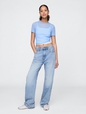 Mesh Cropped T-Shirt