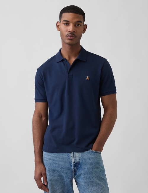 Brannan Bear Stretch Pique Polo Shirt