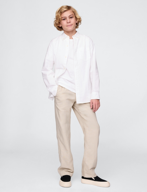 Kids Linen-Cotton Pants