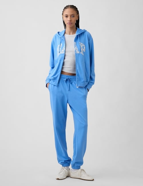 Relaxed Gap Logo Zip Hoodie