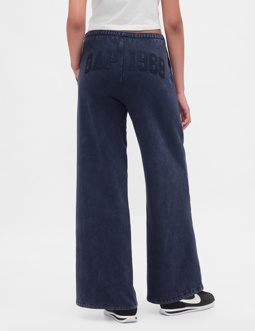 BAGGY WIDE LEG SWEATPANT - LOGO