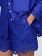 Eyelet Poplin Big Shirt