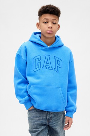 Kids VintageSoft Relaxed Logo Hoodie