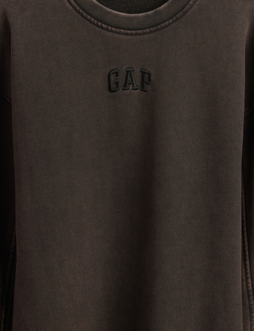 Heavyweight French Terry Logo Sweatshirt Dress