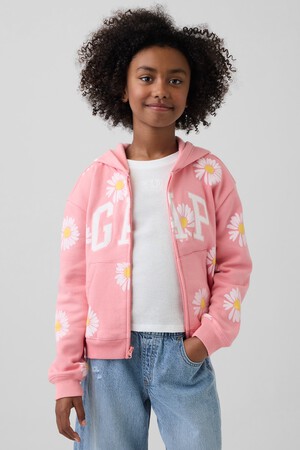 Kids Relaxed Gap Logo French Terry Zip Hoodie