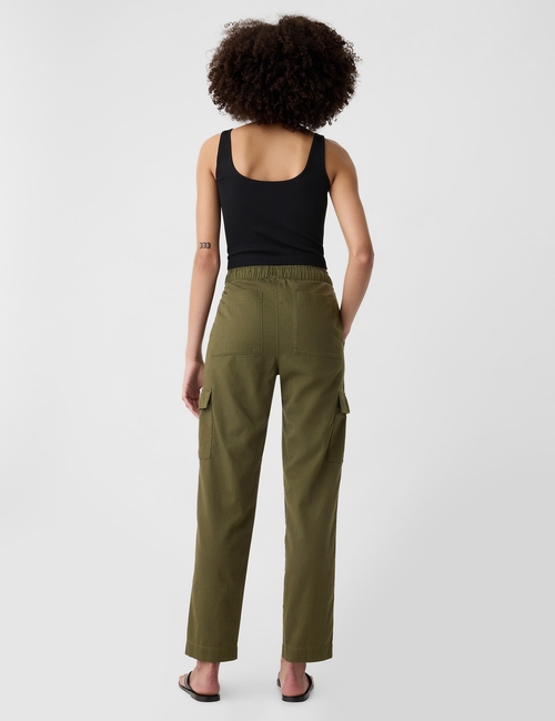 Mid Rise Easy Cargo Pants