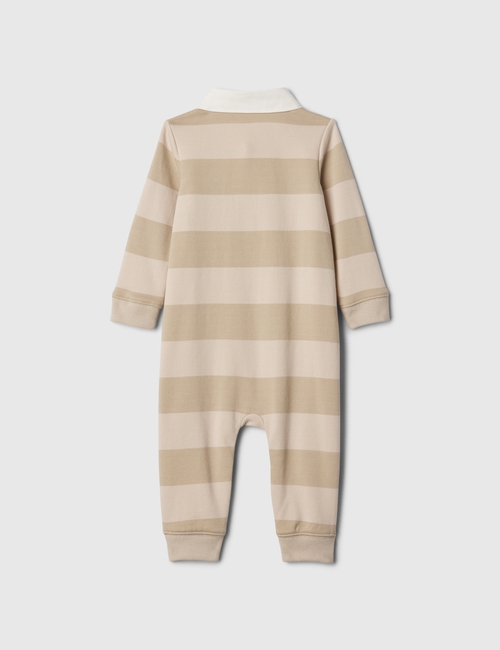 Baby Vintage Soft Rugby Polo One-Piece