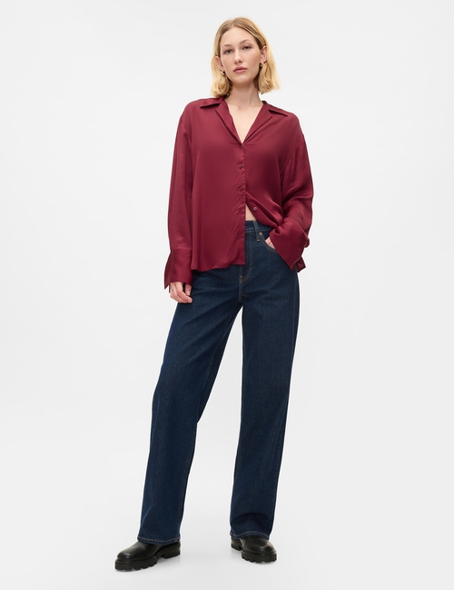 Satin Relaxed Shirt