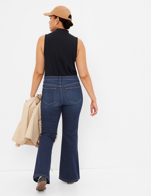 High Rise '70s Flare Jeans