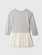 babyGap Twist-Front Sweatshirt Dress