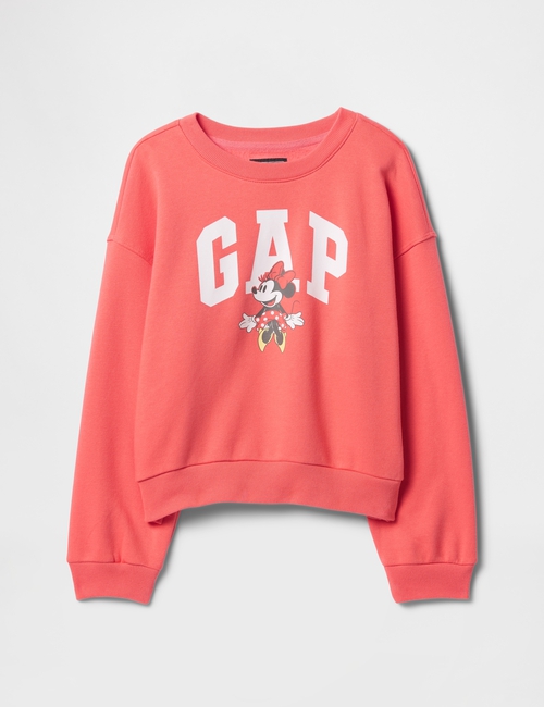 GapKids | Disney Minnie Mouse Oversized Logo Sweatshirt