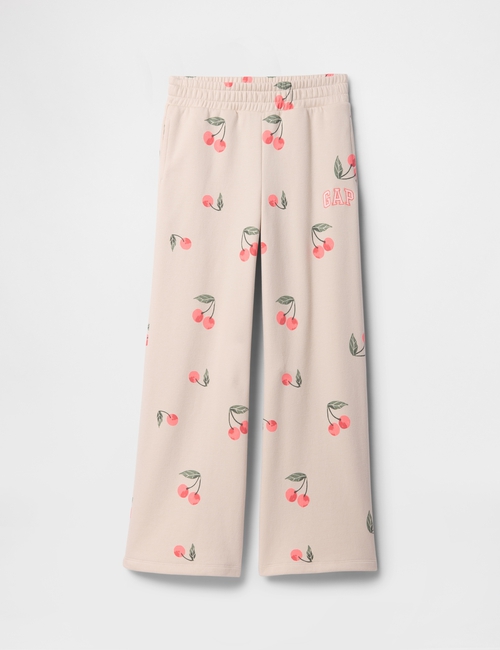 Kids Relaxed Wide Leg Sweatpants