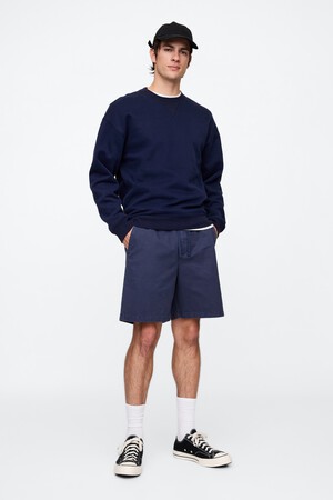 7" Essential Pull-On Khaki Shorts