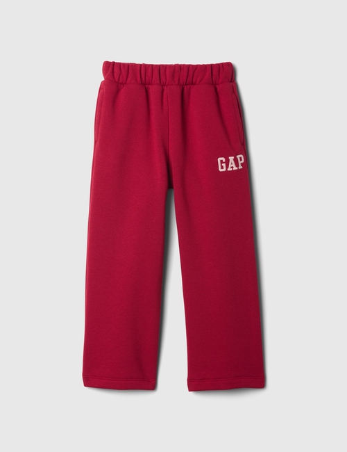 babyGap Vintage Soft Wide-Leg Logo Sweatpants