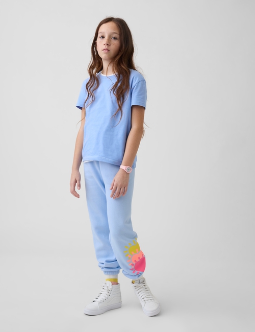 Kids Relaxed Gap Logo French Terry Joggers