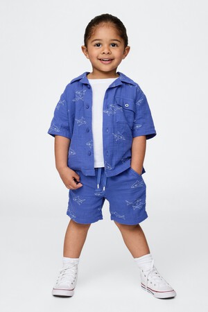 Baby & Toddler Crinkle Gauze Cabana Set