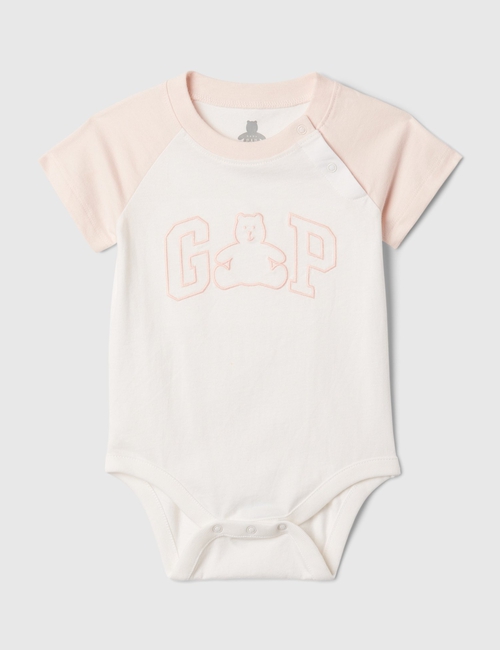 Baby Organic Cotton Gap Logo Bodysuit