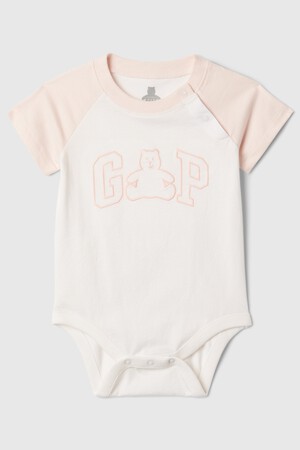 Baby Organic Cotton Gap Logo Bodysuit