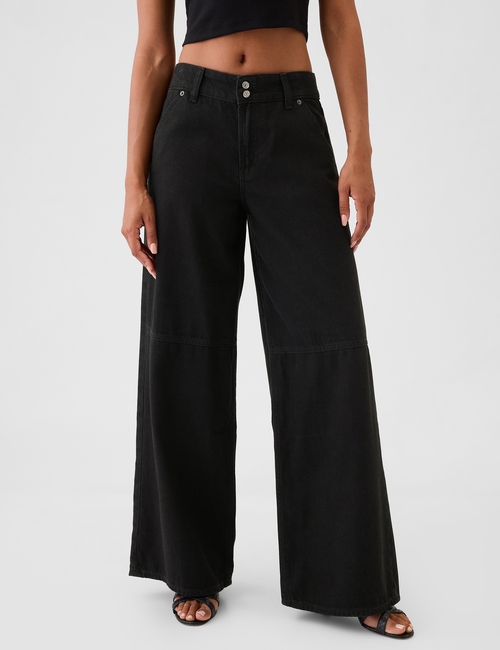 Mid Rise UltraSoft Baggy Jeans