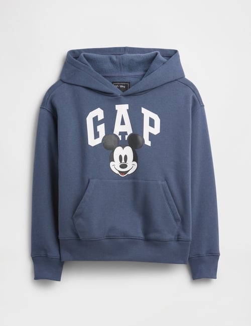 GapKids × Disney Mickey Mouse Relaxed Logo Hoodie