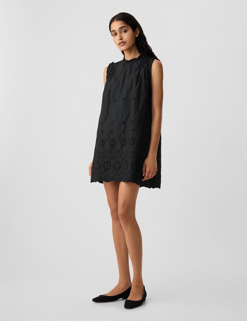 Gap × DÔEN Eyelet Mini Dress