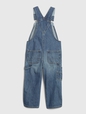 Toddler Denim Overalls with Washwell™