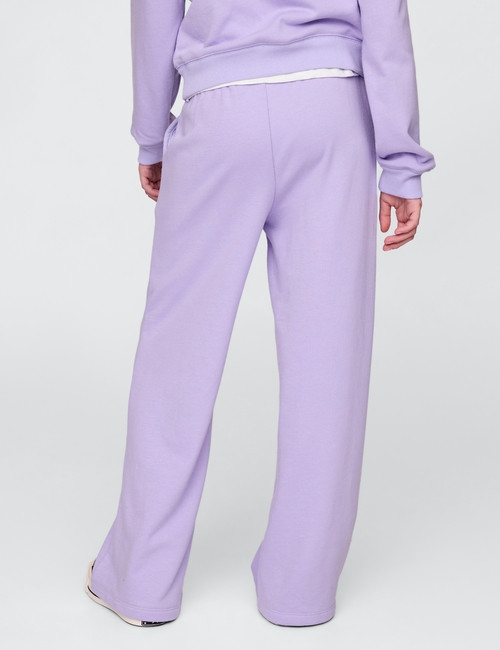 Kids Relaxed Wide Leg Sweatpants