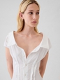 Poplin Shirtdress Created by Zac Posen