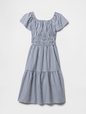 Kids Smocked Midi Dress