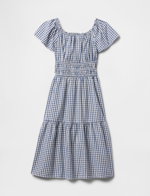 Kids Smocked Midi Dress