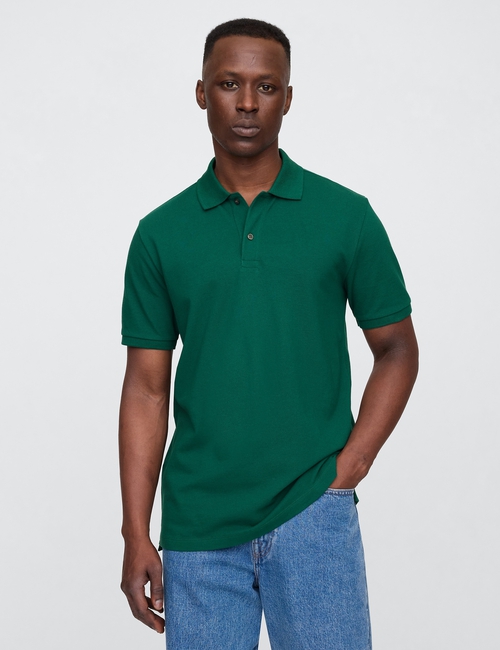 Stretch Pique Polo Shirt