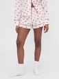 Gap × Summer Fridays Poplin Kiss PJ Boxer Shorts