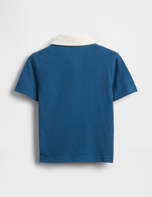 babyGap Logo Pique Polo Shirt