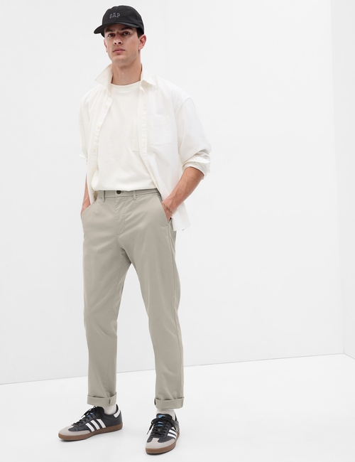 Modern Khakis in Slim Fit with GapFlex