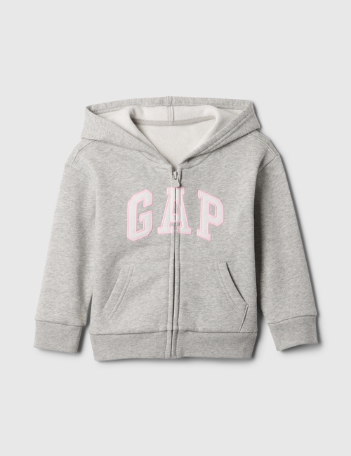 babyGap Relaxed Logo V-Day Zip Hoodie