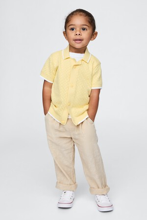 Baby & Toddler Linen-Cotton Pull-On Pants