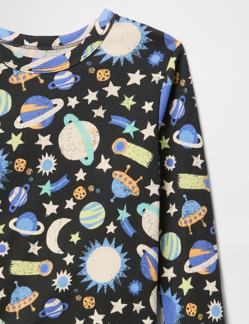 Kids & babyGap 100% Organic Cotton Space PJ Set