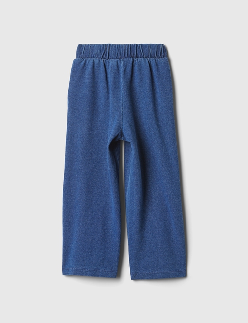 babyGap Vintage Soft Logo Wide-Leg Sweatpants