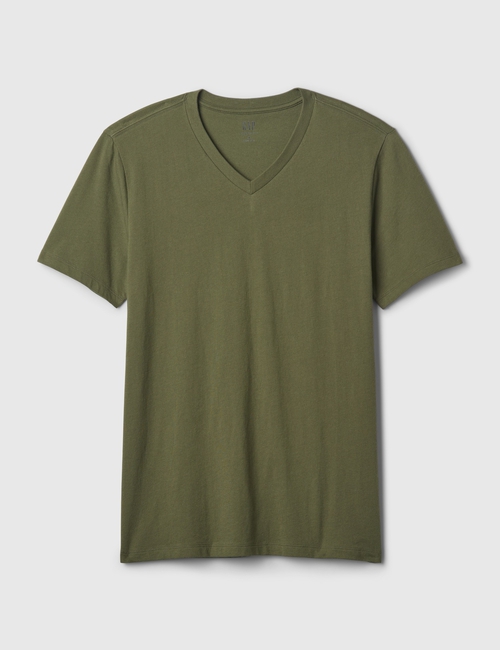 Jersey V-Neck T-Shirt